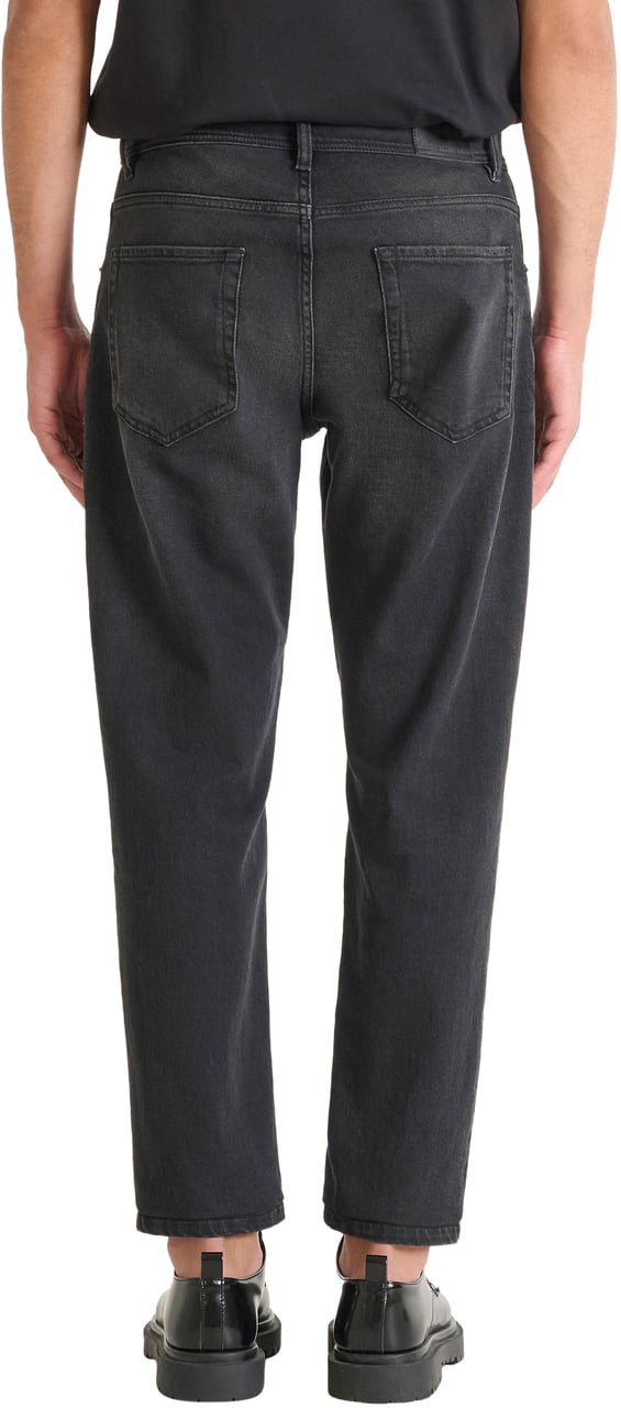 Antony Morato JEANS ARGON SLIM ANKLE LENGHT FIT IN BLACK DENIM AUTHENTIC Zwart