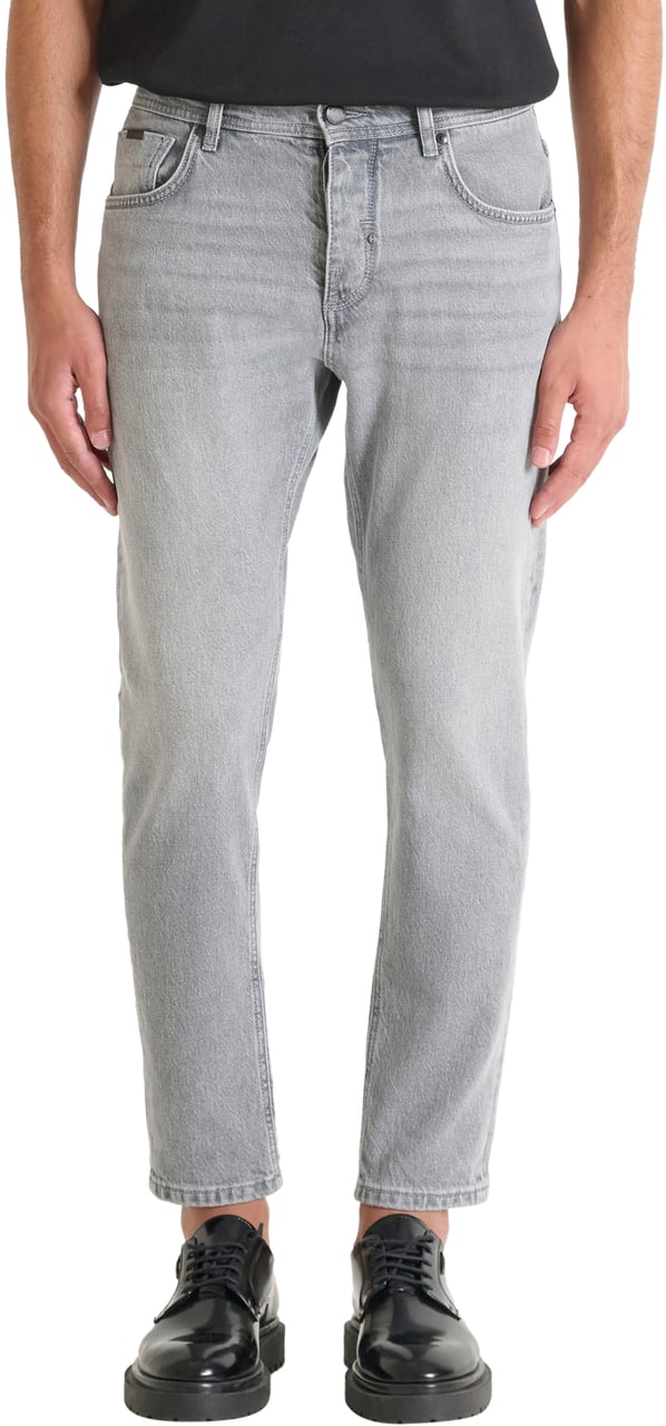 Antony Morato JEANS ARGON SLIM ANKLE LENGHT FIT IN GREY DENIM ICONIC Grijs
