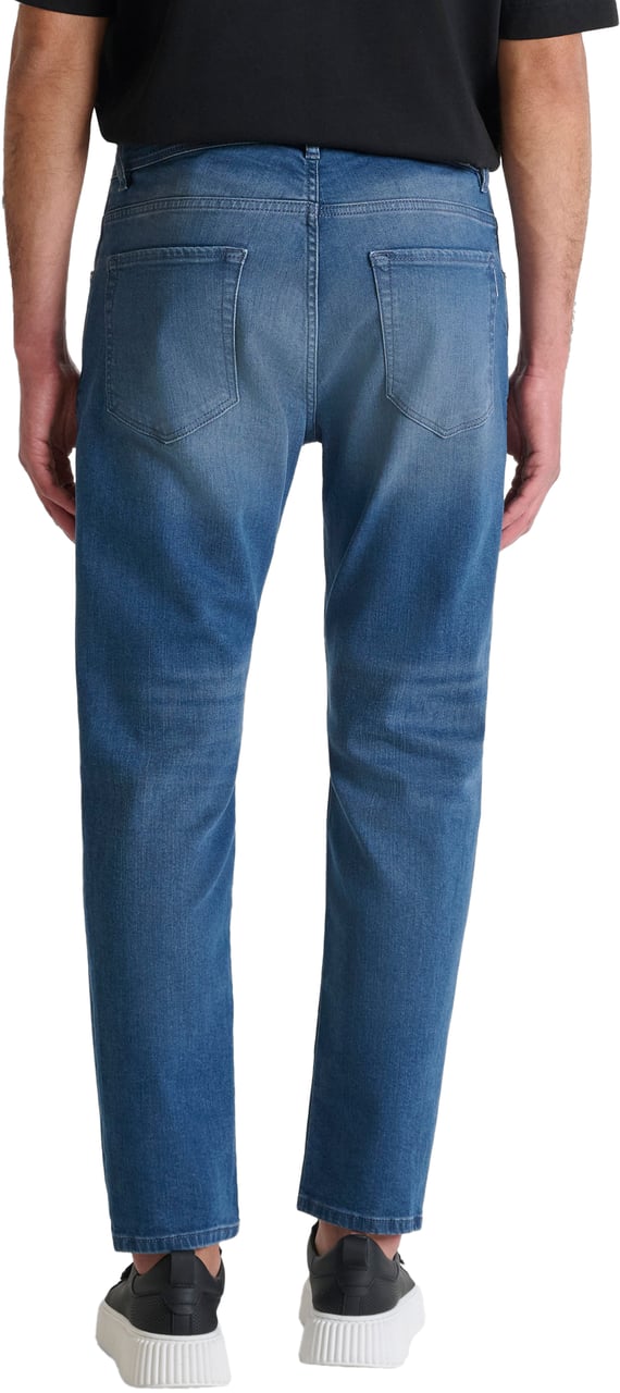Antony Morato JEANS ARGON SLIM ANKLE LENGHT FIT IN ICONIC SPECIAL BLUE DENIM Blauw