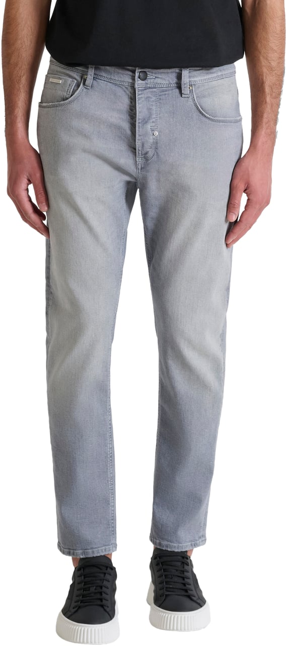 Antony Morato JEANS ARGON SLIM ANKLE LENGHT FIT IN ICONIC MAGIC GREY DENIM Grijs