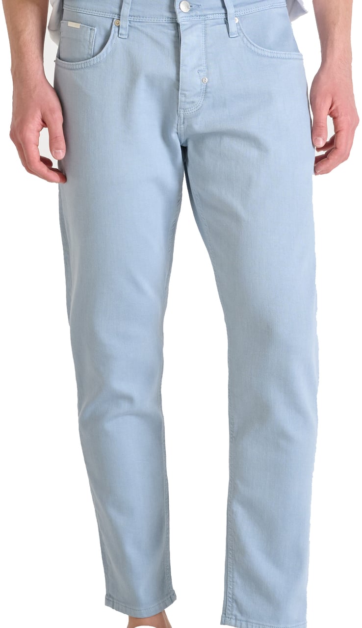Antony Morato JEANS ARGON SLIM ANKLE LENGHT FIT IN COLOUR DENIM Blauw
