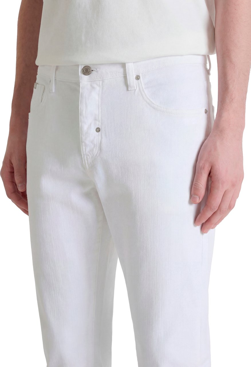 Antony Morato JEANS ARGON SLIM ANKLE LENGHT FIT IN COLOUR DENIM Beige