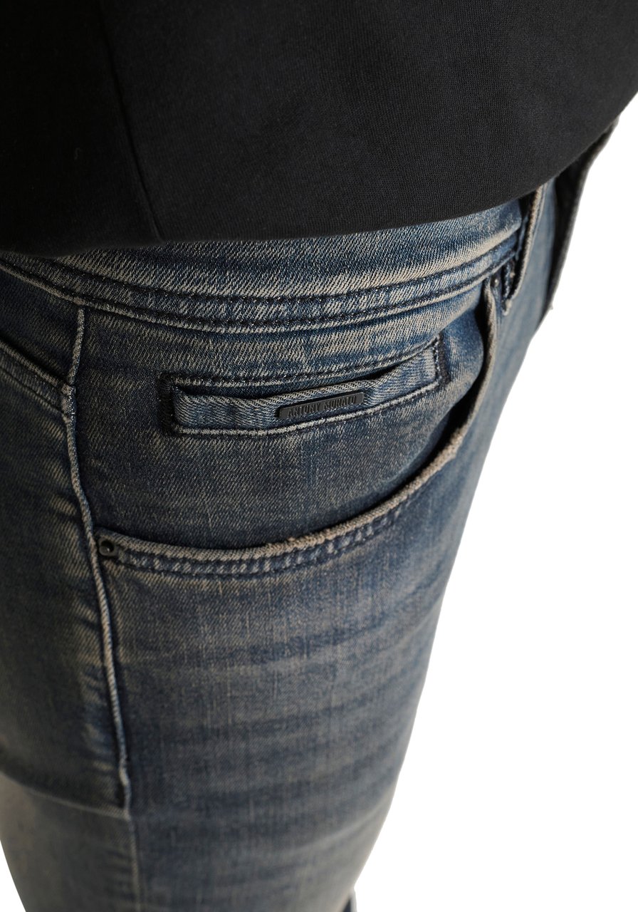 Antony Morato JEANS GILMOUR SUPER SKINNY FIT IN SPECIAL BLUE DENIM Blauw