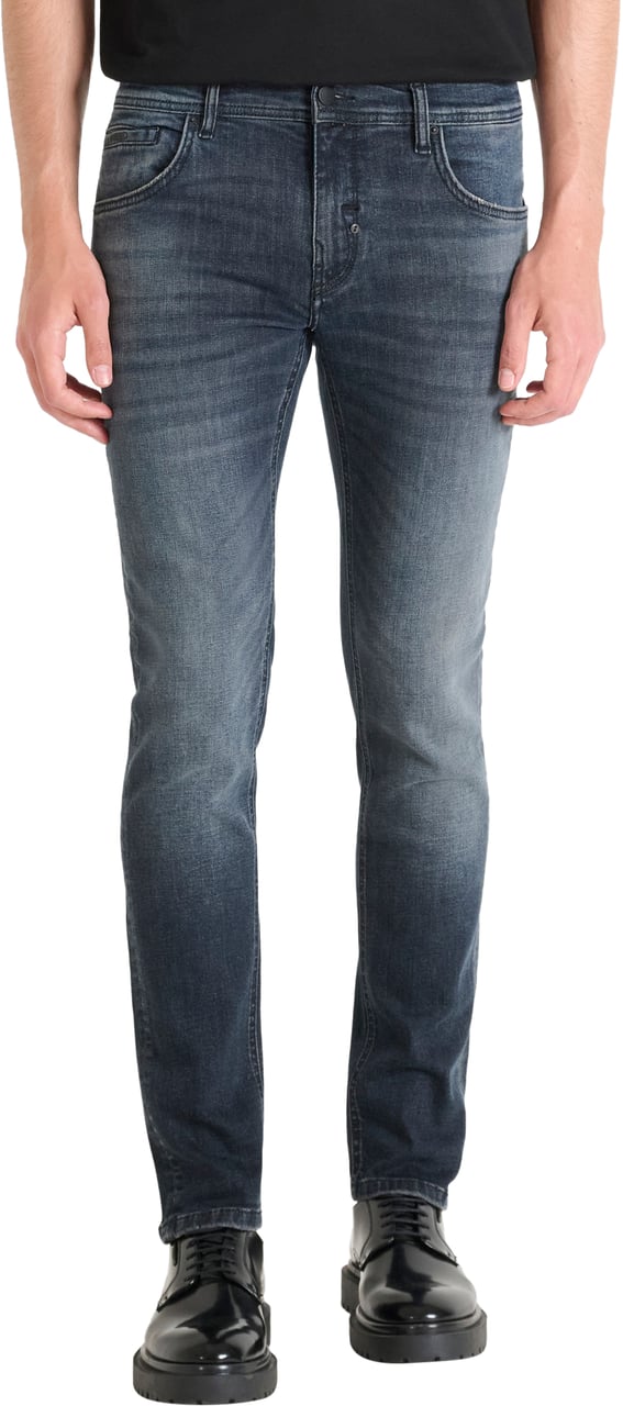 Antony Morato JEANS GILMOUR SUPER SKINNY FIT IN SPECIAL BLUE DENIM Blauw
