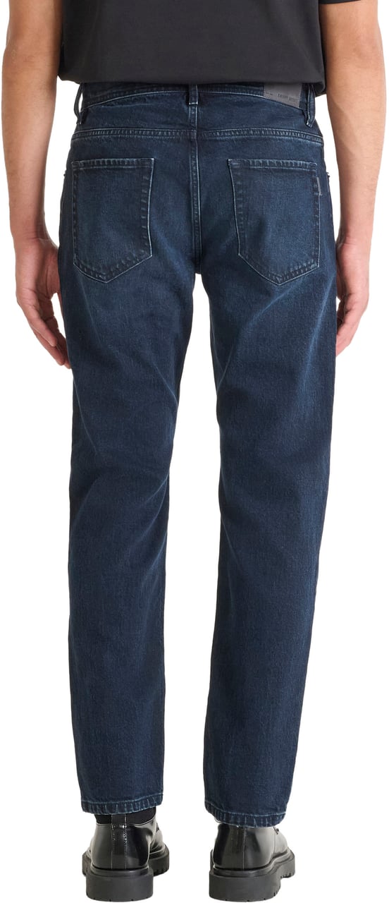 Antony Morato JEANS CLEVE SLIM STRAIGHT FIT IN COMFORT BLUE BLACK DENIM Blauw