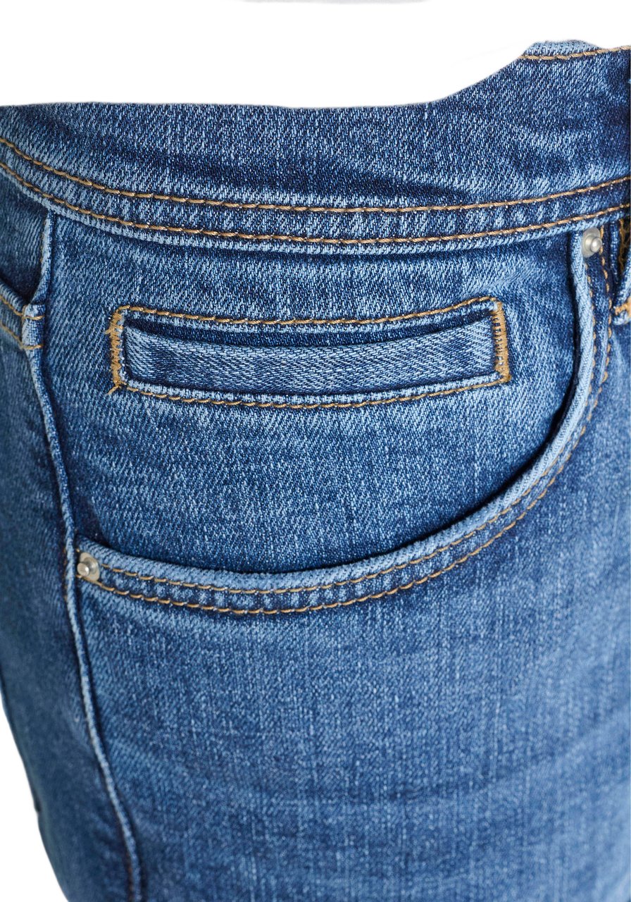 Antony Morato JEANS KARL SKINNY CROPPED FIT IN DEEP BLUE DENIM Blauw