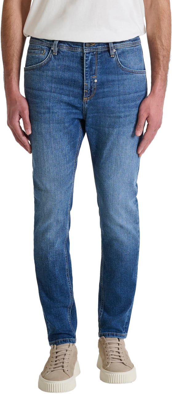 Antony Morato JEANS KARL SKINNY CROPPED FIT IN DEEP BLUE DENIM Blauw