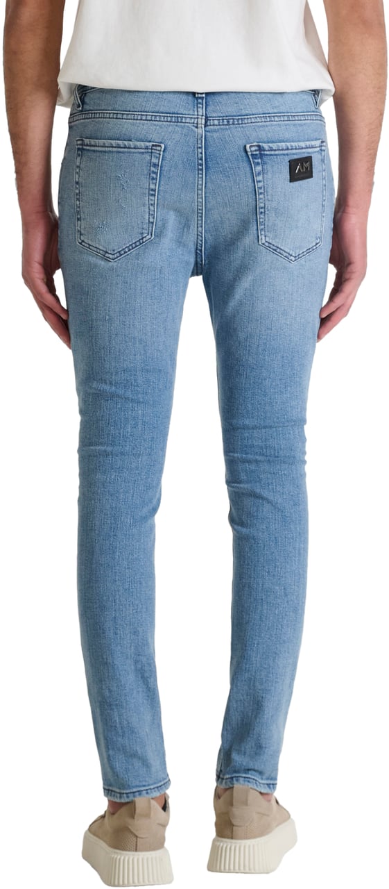 Antony Morato JEANS KARL SKINNY CROPPED FIT IN DEEP BLUE DENIM Blauw