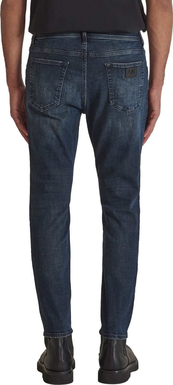Antony Morato JEANS KARL SKINNY CROPPED FIT IN BLUE OD BROWN DENIM Blauw