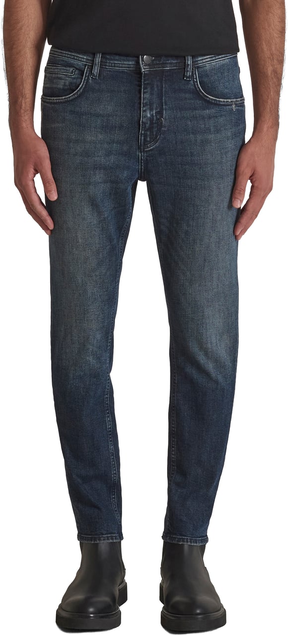 Antony Morato JEANS KARL SKINNY CROPPED FIT IN BLUE OD BROWN DENIM Blauw