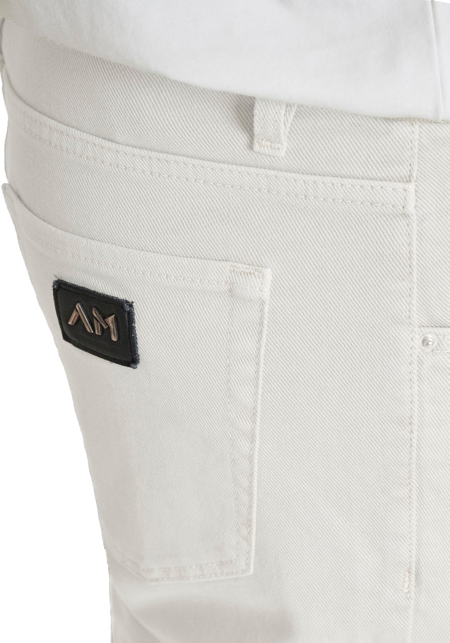 Antony Morato JEANS KARL SKINNY CROPPED FIT IN COLOUR BULL DENIM Beige