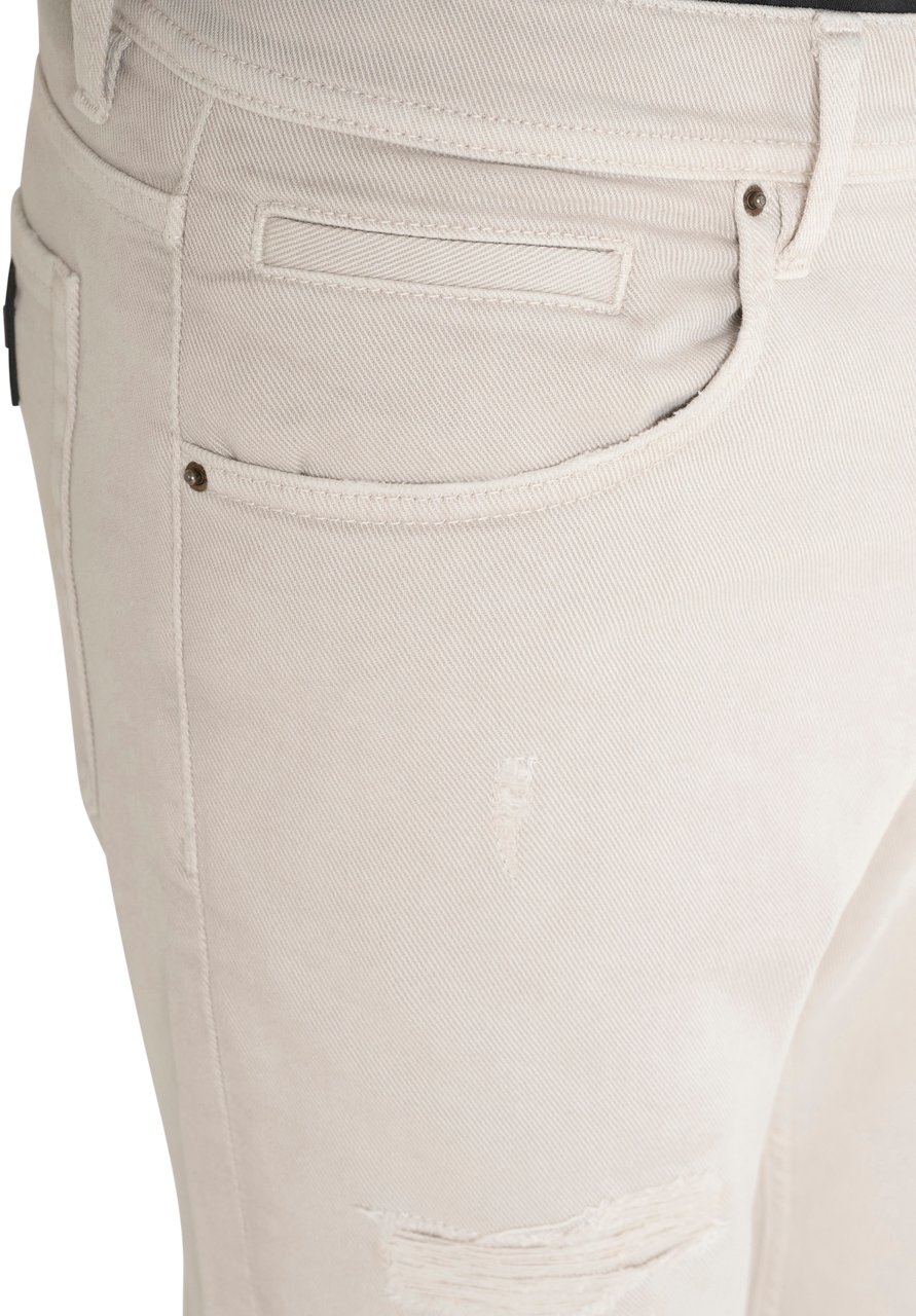 Antony Morato JEANS KARL SKINNY CROPPED FIT IN COLOUR BULL DENIM Beige