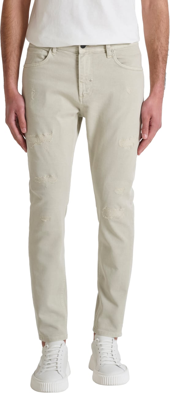 Antony Morato JEANS KARL SKINNY CROPPED FIT IN COLOUR BULL DENIM Divers