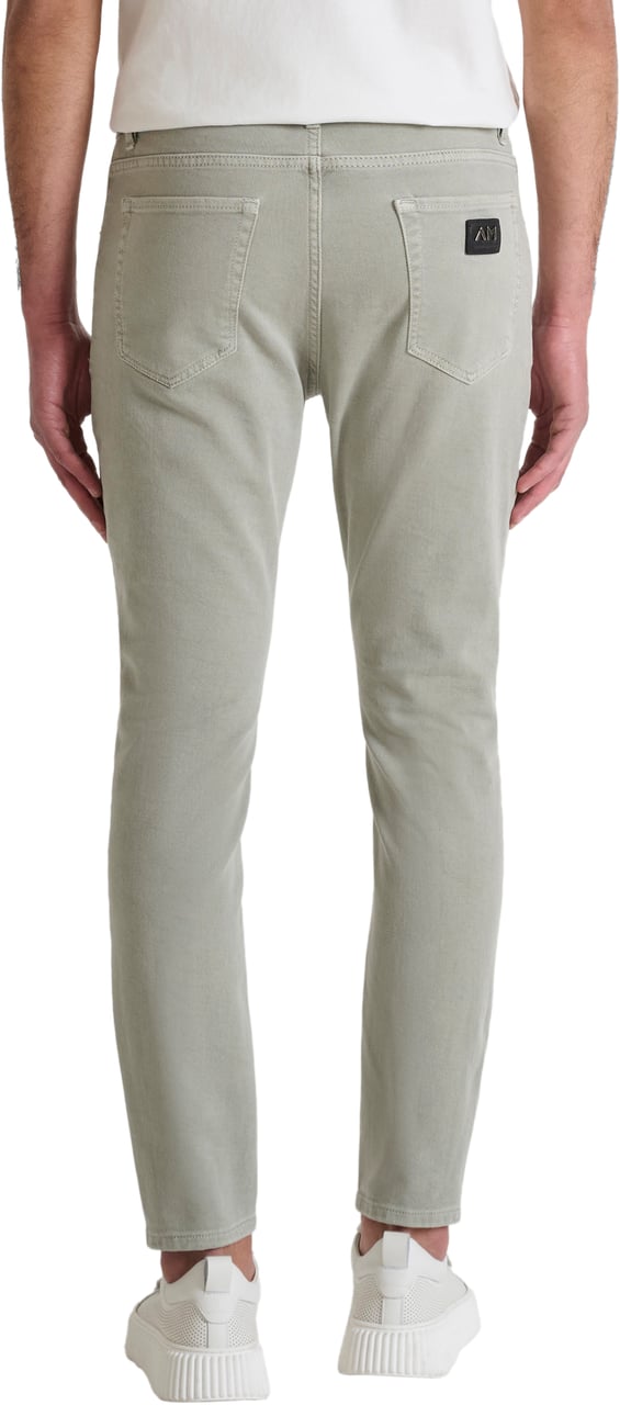 Antony Morato JEANS KARL SKINNY CROPPED FIT IN COLOUR BULL DENIM Groen