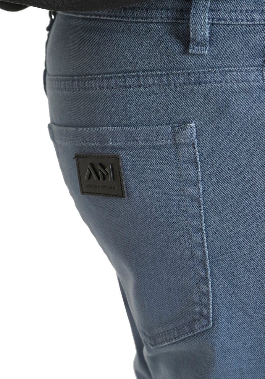 Antony Morato JEANS KARL SKINNY CROPPED FIT IN COLOUR BULL DENIM Blauw