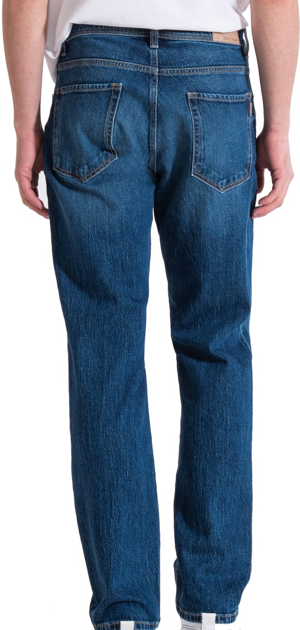 Antony Morato JOE REGULAR STRAIGHT FIT JEANS IN BLUE COMFORT DENIM Blauw
