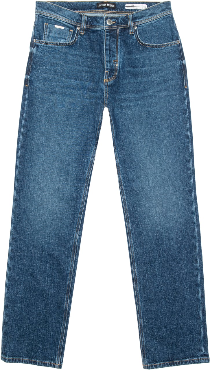Antony Morato JOE REGULAR STRAIGHT FIT JEANS IN BLUE COMFORT DENIM Blauw