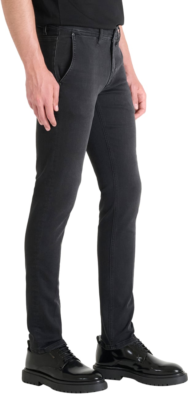 Antony Morato JEANS MASON SKINNY FIT IN BLACK DENIM Zwart