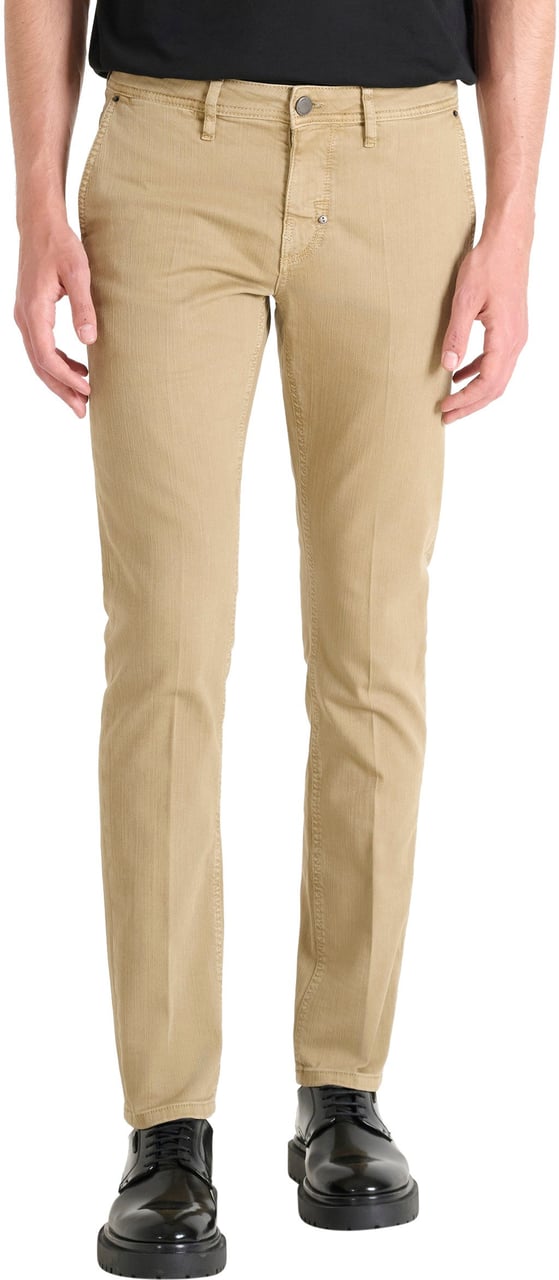 Antony Morato JEANS MASON SKINNY FIT IN COLOUR DENIM Beige