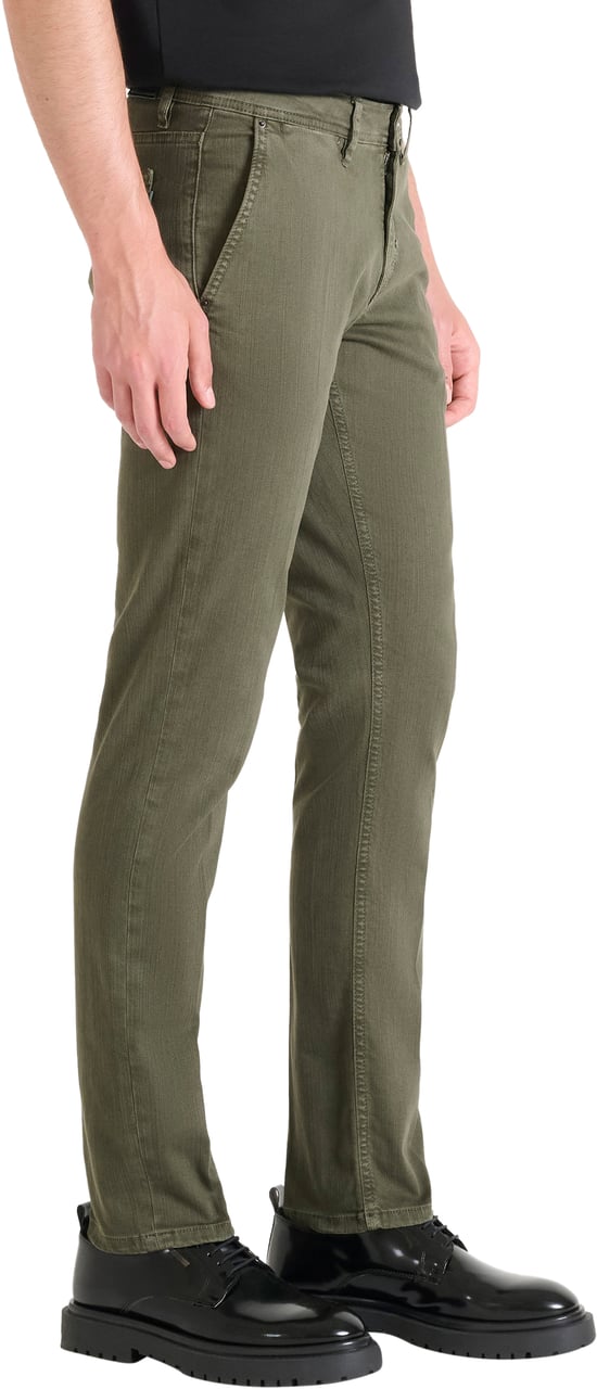 Antony Morato JEANS MASON SKINNY FIT IN COLOUR DENIM Groen