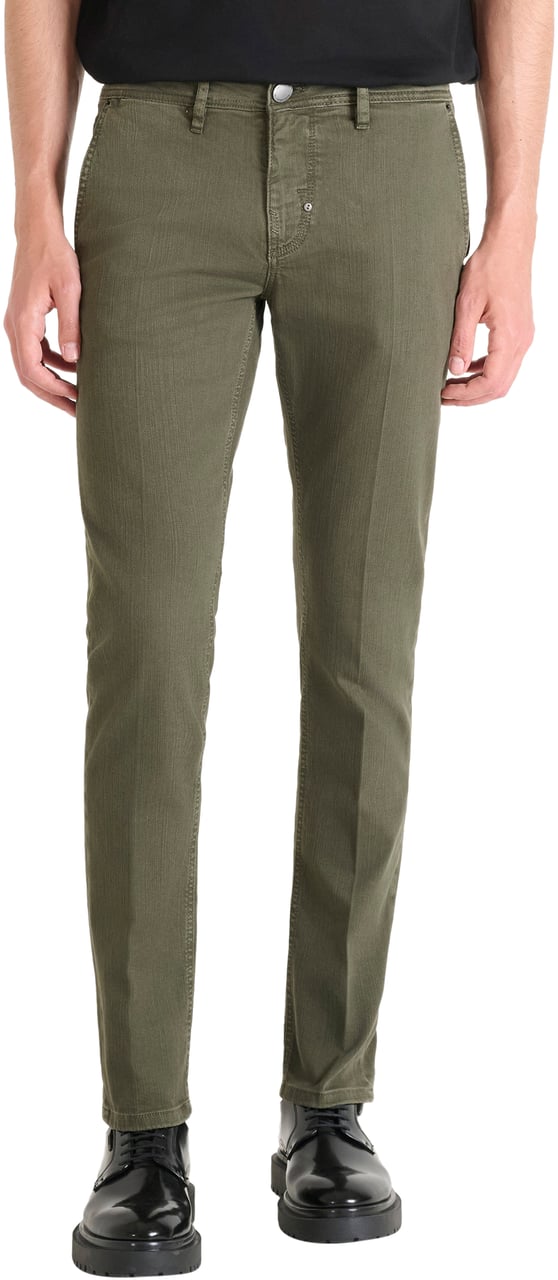 Antony Morato JEANS MASON SKINNY FIT IN COLOUR DENIM Groen
