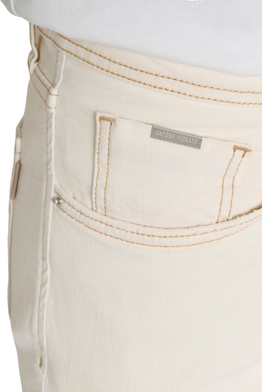 Antony Morato JEANS KURT COMFORT TAPERED FIT IN AUTHENTIC NATURAL COTTON DENIM Beige