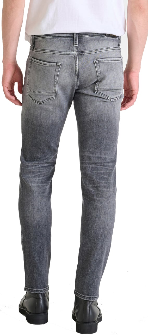 Antony Morato JEANS KURT COMFORT TAPERED FIT IN BLACK GOLD LINE DENIM Zwart