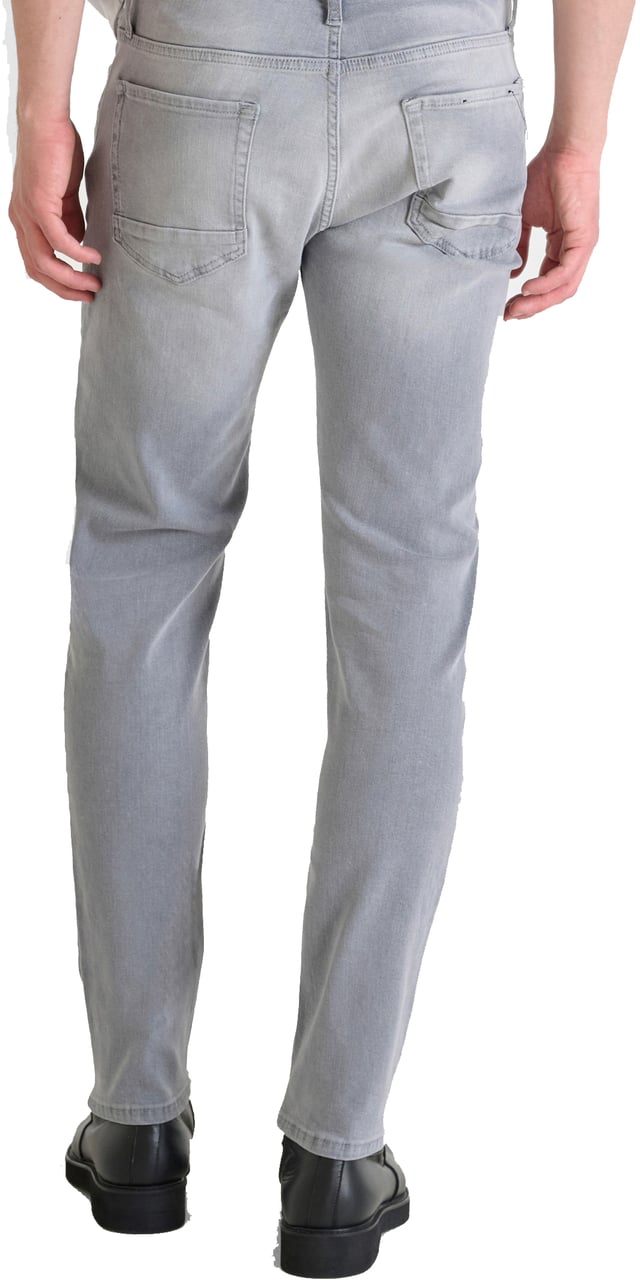 Antony Morato JEANS KURT COMFORT TAPERED FIT IN OVERDYED DENIM Grijs