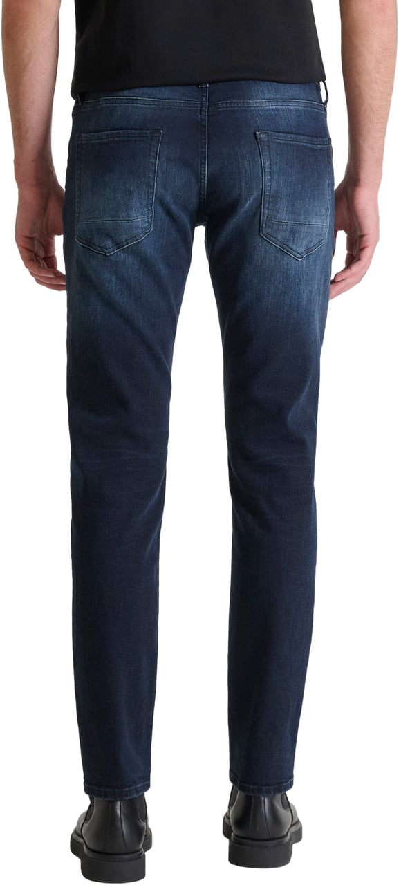 Antony Morato JEANS KURT COMFORT TAPERED FIT IN ICONIC BLUE OD DENIM Blauw