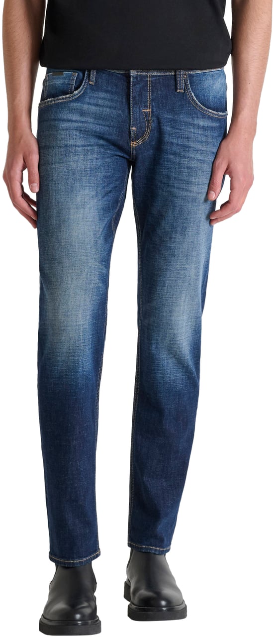 Antony Morato JEANS KURT COMFORT TAPERED FIT IN AUTHENTIC BLUE DENIM Blauw