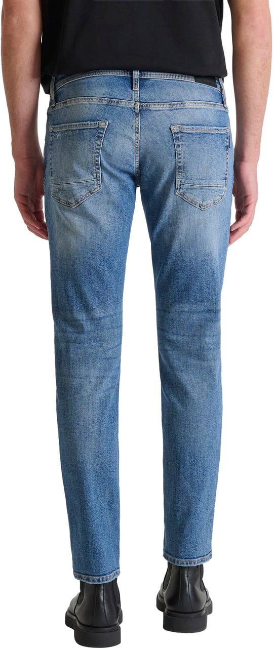 Antony Morato JEANS KURT COMFORT TAPERED FIT IN AUTHENTIC BLUE DENIM Blauw
