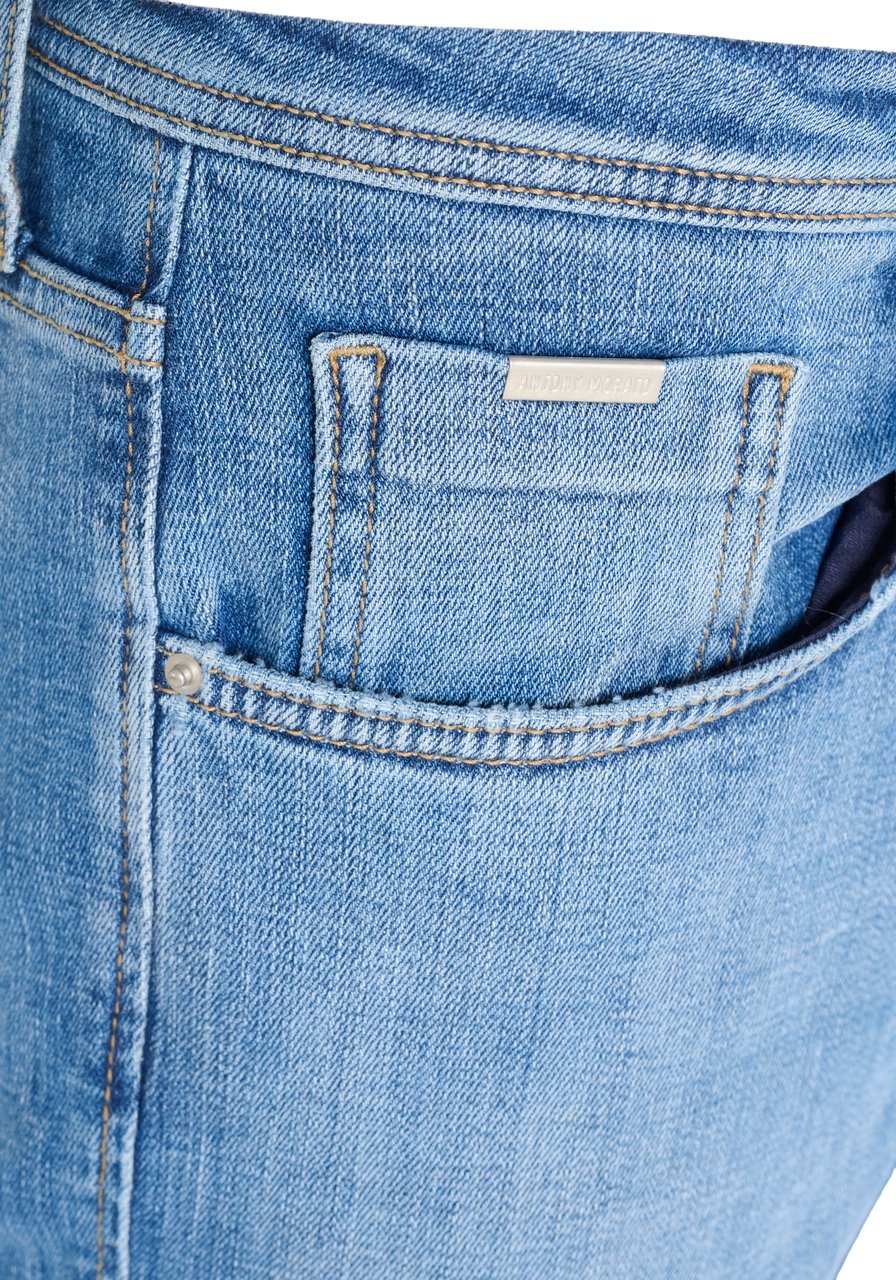 Antony Morato JEANS KURT COMFORT TAPERED FIT IN AUTHENTIC BLUE DENIM Blauw