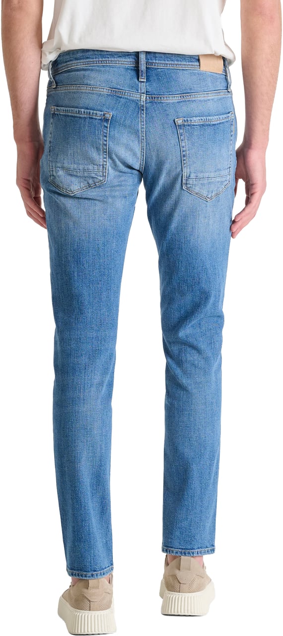 Antony Morato JEANS KURT COMFORT TAPERED FIT IN AUTHENTIC BLUE DENIM Blauw