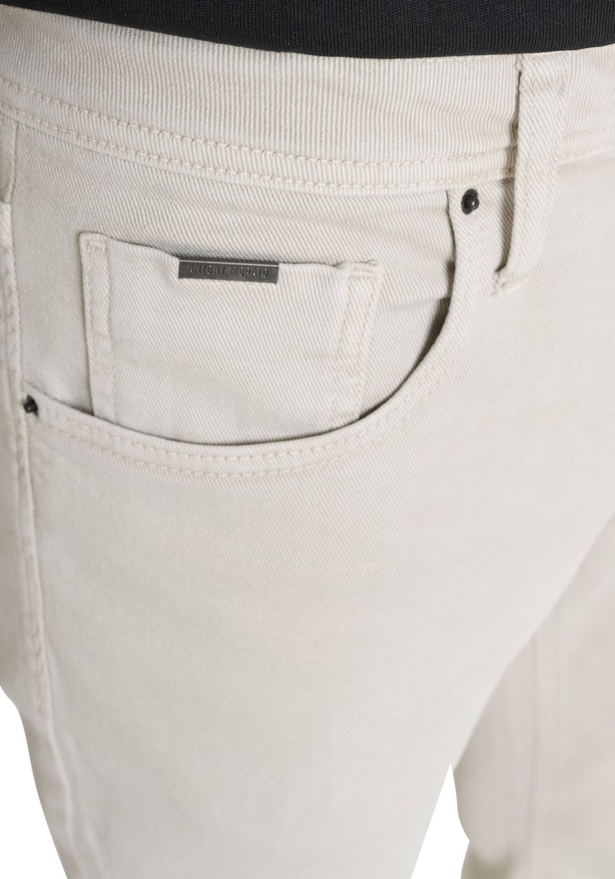 Antony Morato JEANS KURT COMFORT TAPERED FIT IN COLORED DENIM Beige