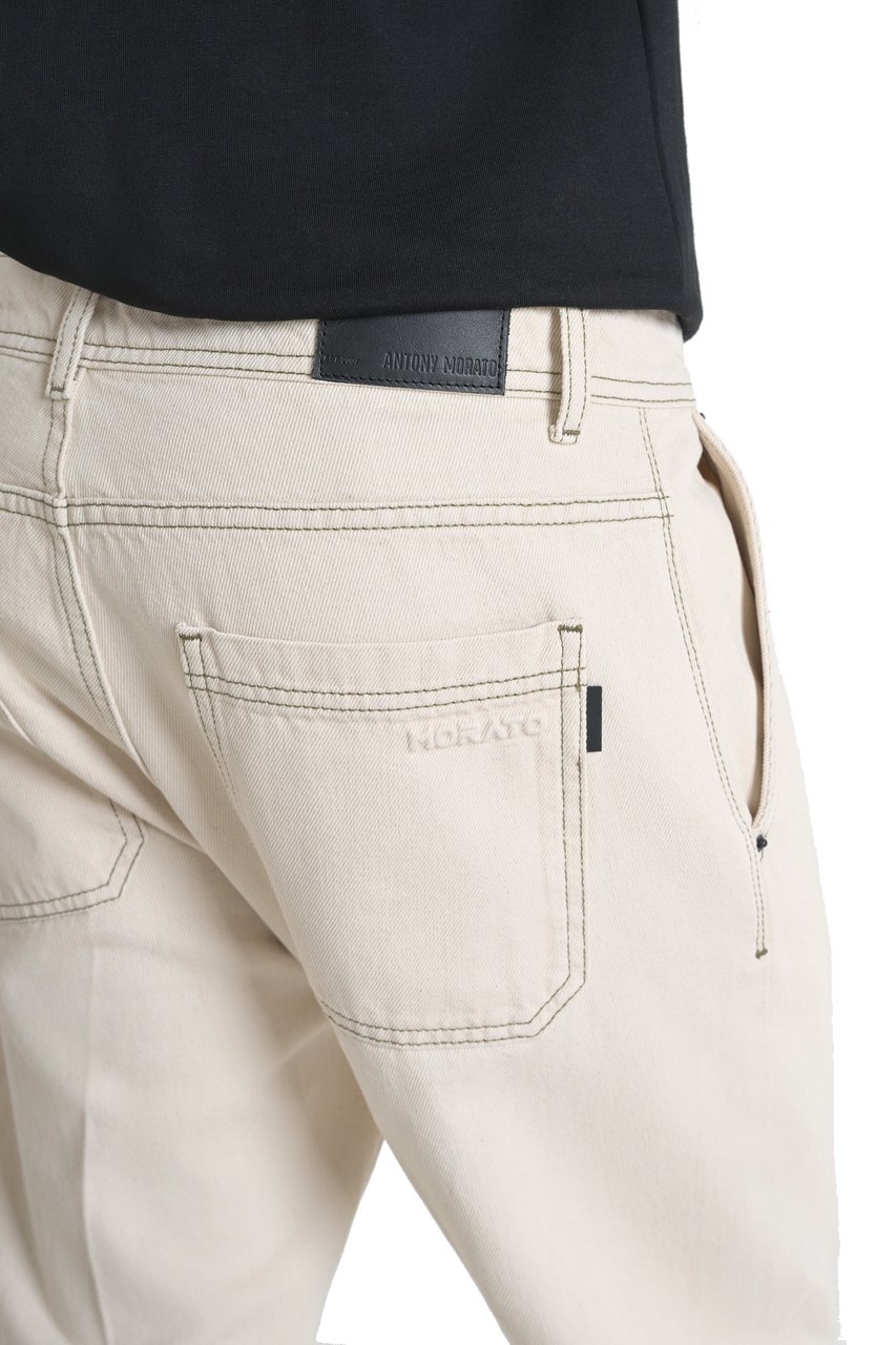 Antony Morato JEANS TREY REGULAR FIT IN NATURAL DENIM Beige
