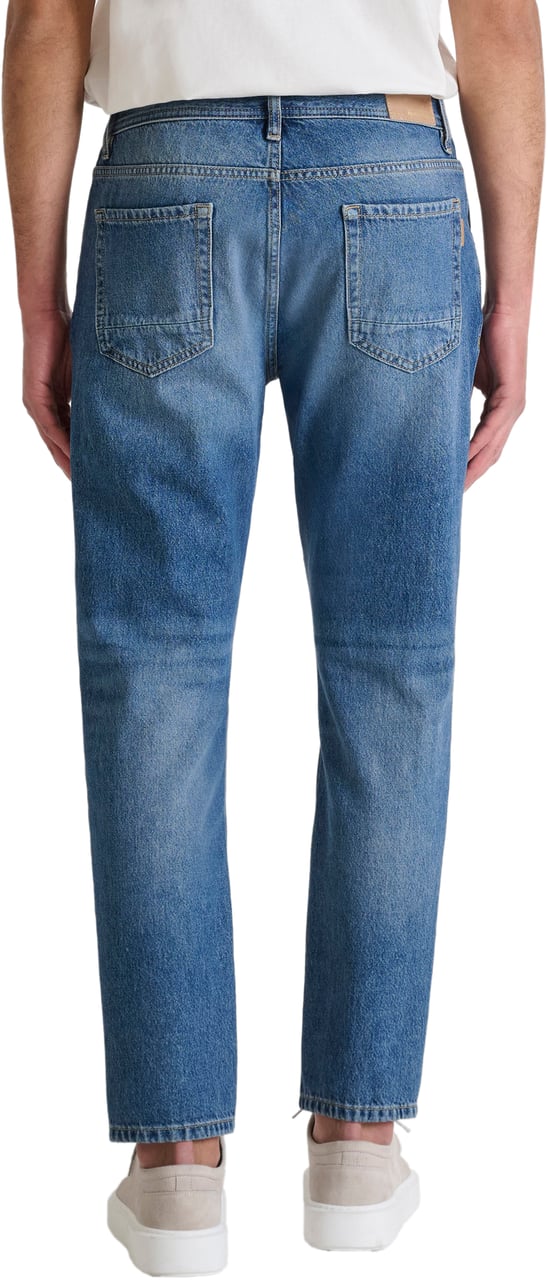 Antony Morato JEANS HENRY REGULAR ANKLE LENGHT FIT IN AUTHENTIC BLUE DENIM Blauw