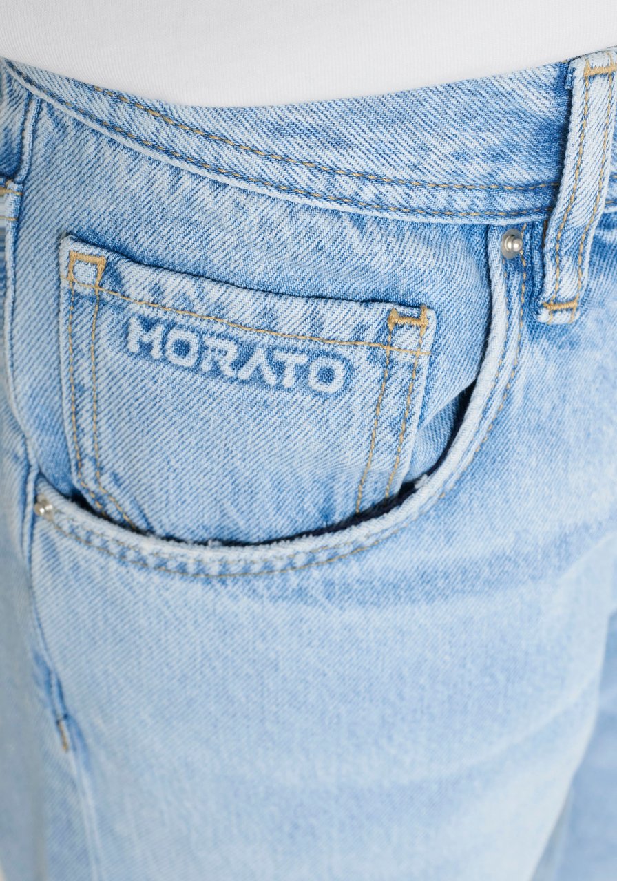 Antony Morato JEANS HENRY REGULAR ANKLE LENGHT FIT IN AUTHENTIC BLUE DENIM Blauw