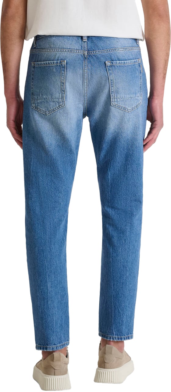 Antony Morato JEANS HENRY REGULAR ANKLE LENGHT FIT IN AUTHENTIC BLUE DENIM Blauw