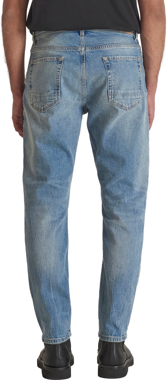 Antony Morato JEANS HENRY REGULAR ANKLE LENGHT FIT IN OCEAN BLUE DENIM Blauw