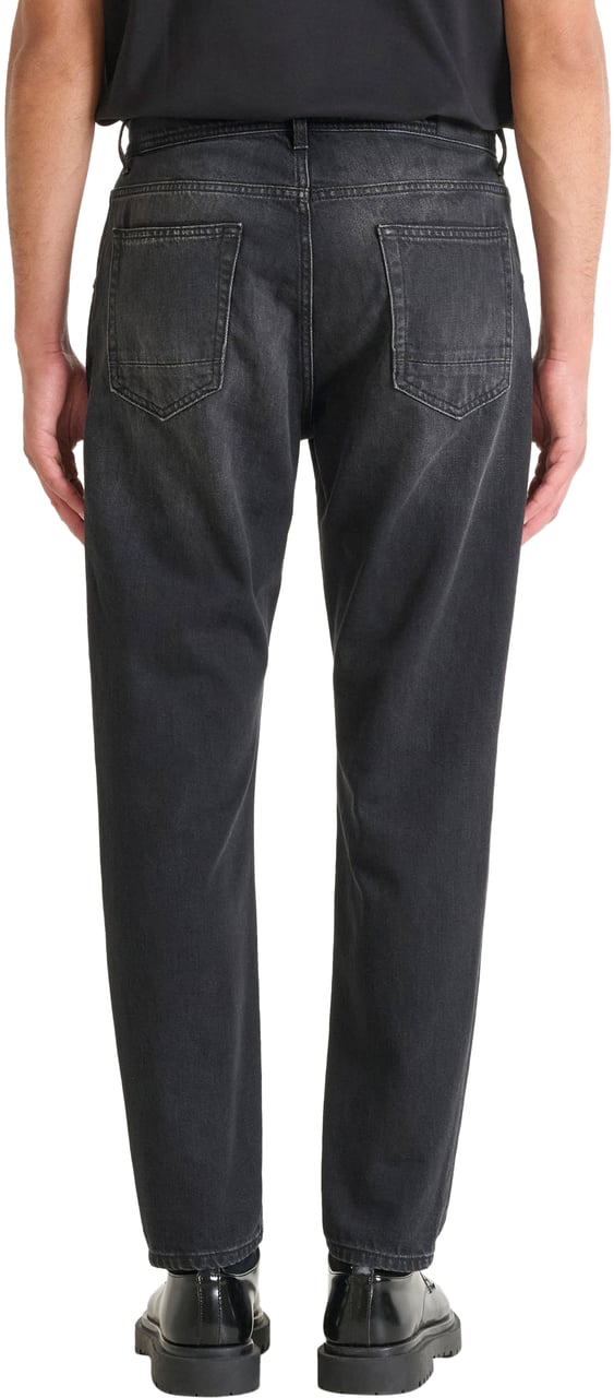 Antony Morato JEANS HENRY REGULAR ANKLE LENGHT FIT IN BLACK DENIM Zwart