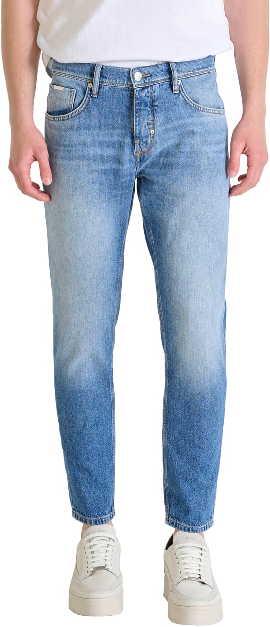 Antony Morato JEANS ARGON SLIM ANKLE LENGHT FIT IN SUPER LIGHT BLUE DENIM Blauw