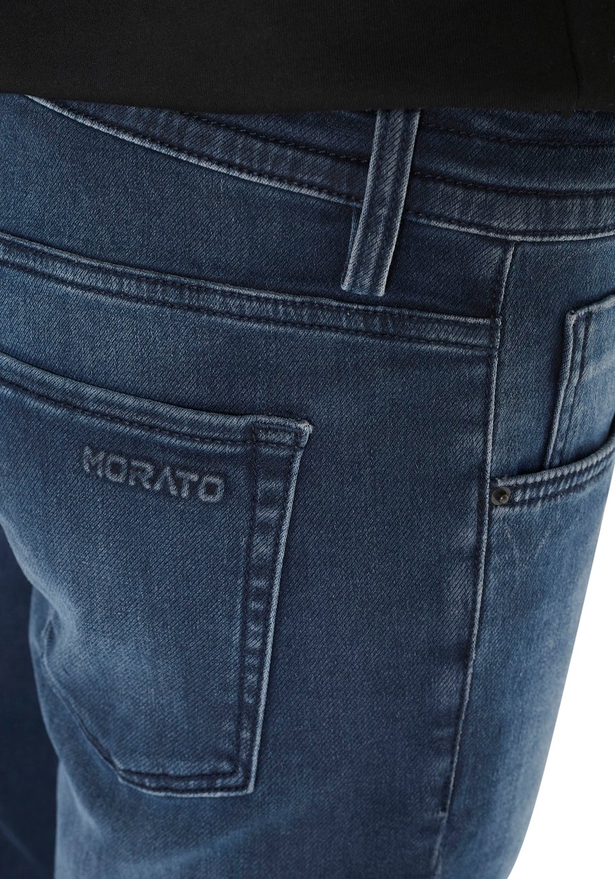Antony Morato JAKE SKINNY CROPPED FIT IN BLUE BLACK DENIM Blauw