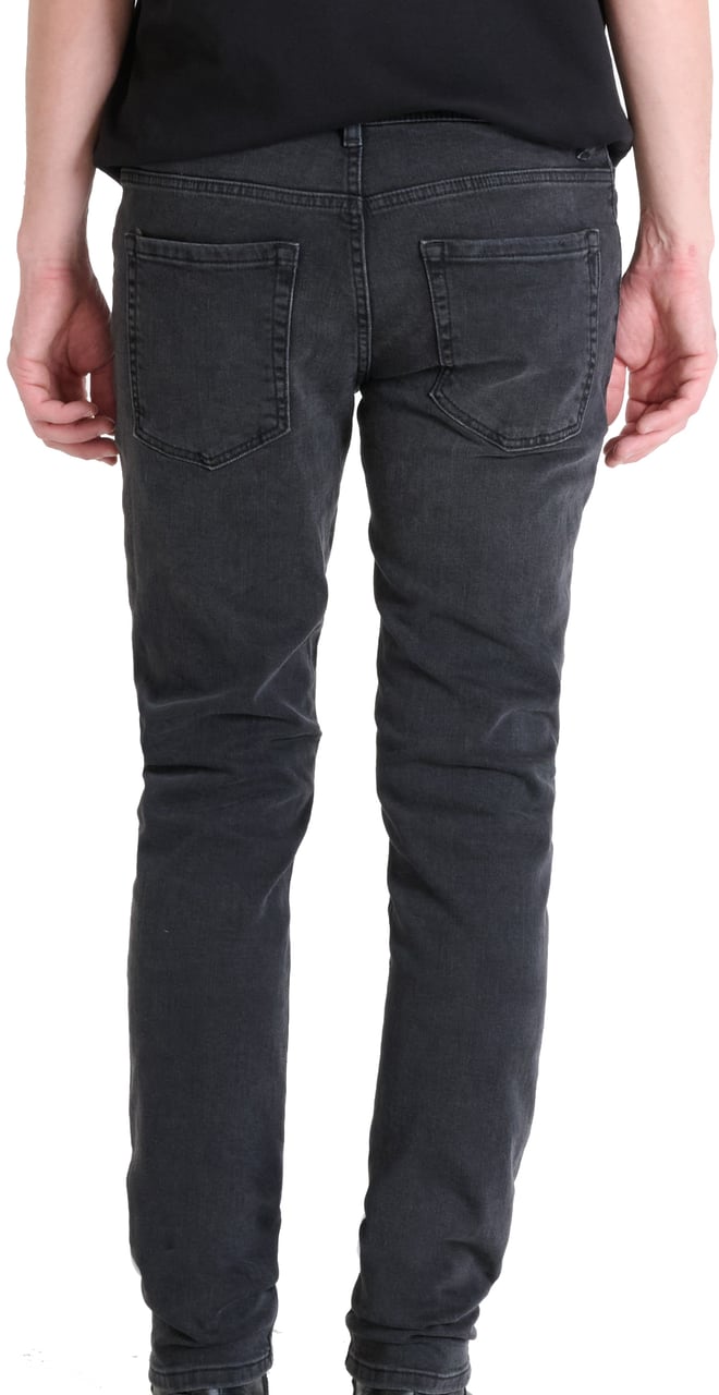 Antony Morato JEANS TAPERED OZZY IN STRETCH BLACK BLACK DENIM ICONIC LOOK Zwart