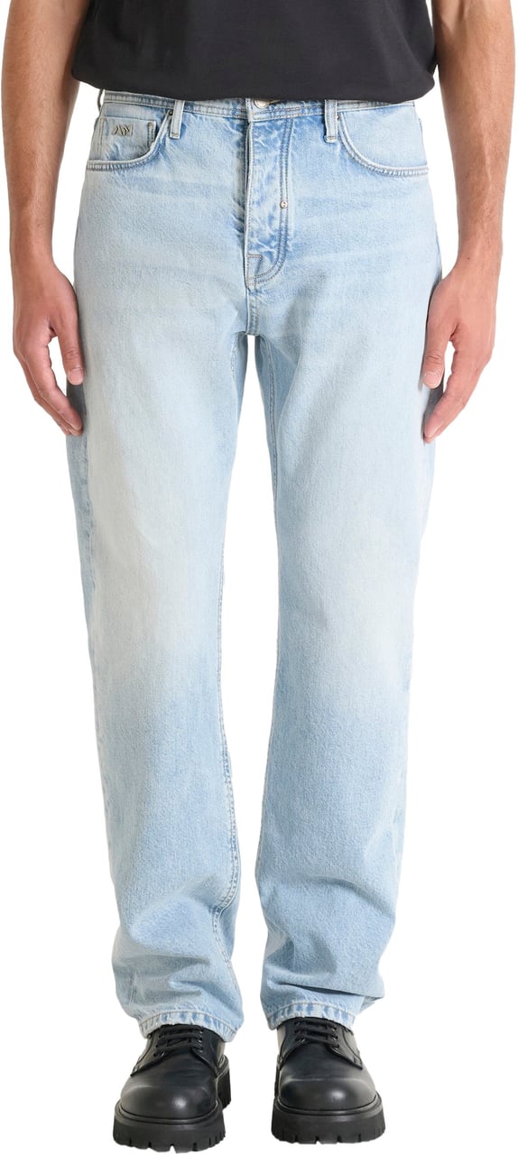 Antony Morato JEANS BRAD FLARED STRAIGHT FIT IN RIGID BLUE DENIM Blauw