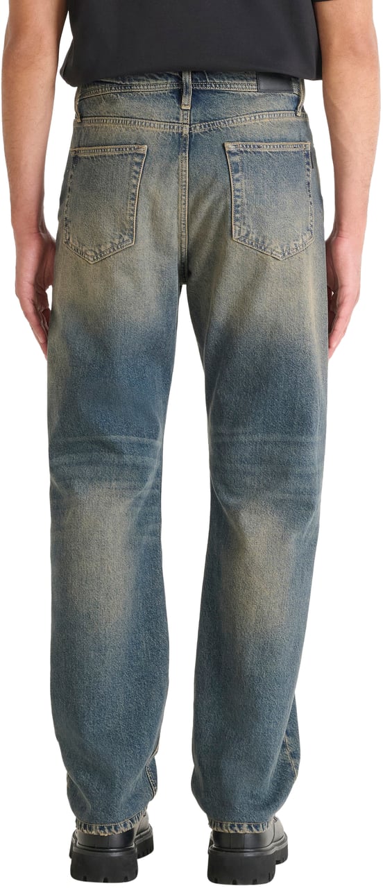Antony Morato JEANS BRAD FLARED STRAIGHT FIT IN RIGID BLUE DENIM Blauw