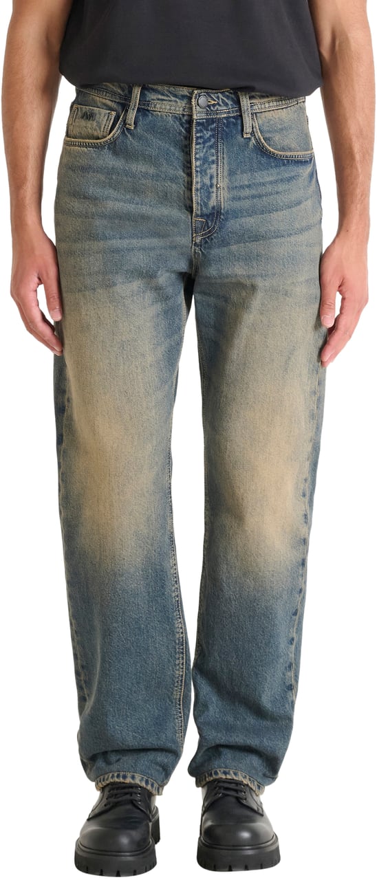 Antony Morato JEANS BRAD FLARED STRAIGHT FIT IN RIGID BLUE DENIM Blauw
