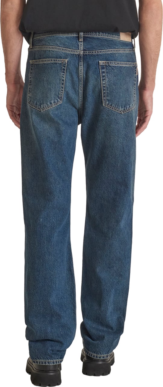 Antony Morato JEANS BRAD FLARED STRAIGHT FIT IN RIGID BLUE DENIM Blauw