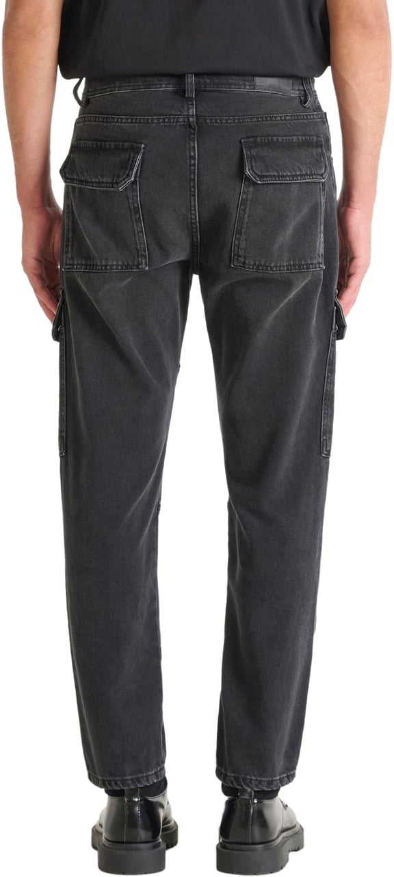 Antony Morato JEANS GARY REGULAR FIT IN BLACK BLACK DENIM Zwart