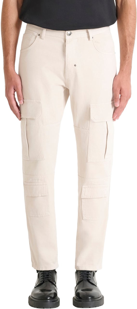 Antony Morato JEANS GARY REGULAR FIT IN COLOUR BULL DENIM Beige