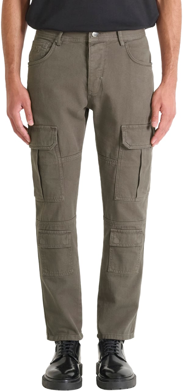 Antony Morato JEANS GARY REGULAR FIT IN COLOUR BULL DENIM Groen